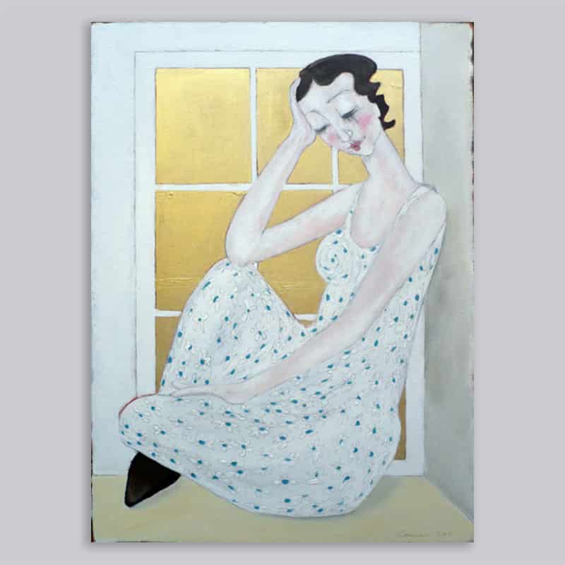 Schilderij Droge tranen