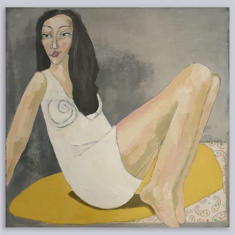 Schilderij Vrouw Patroon 2