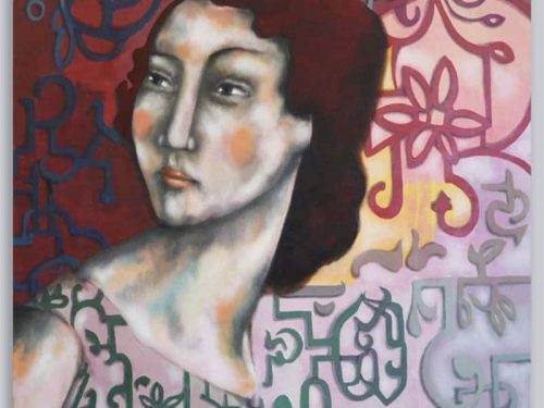 Schilderij Achtergrondpatroon