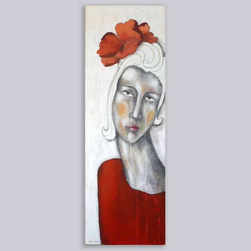 Schilderij Rosa Carina