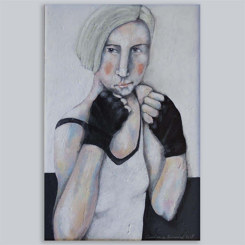 Schilderij Zwart wit