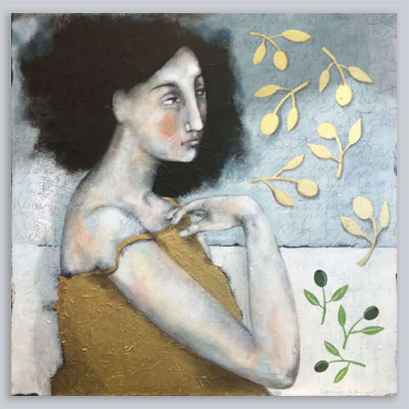 Schilderij Troostbeeld